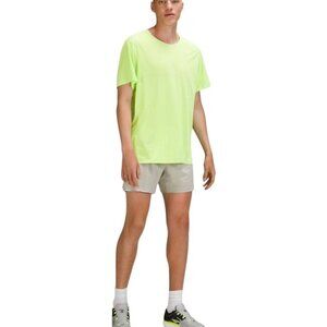 Lululemon NWT Fast And Free Short Sleeve Breathe Neo Green Running Shirt Size L